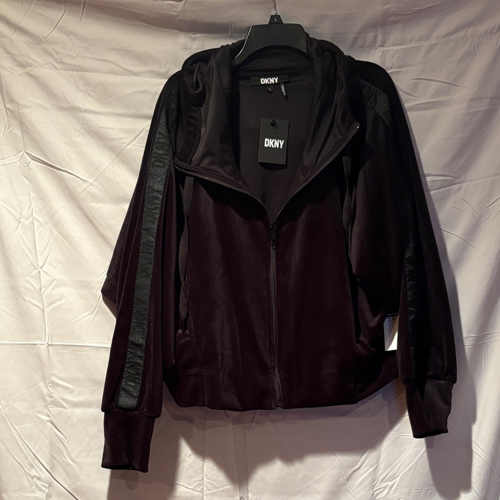 DKNY Women's Dark Bomber Jacket
